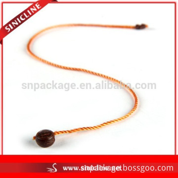 Sinicline Small Round Plastic Seal Tag for Apparel with Single Hook